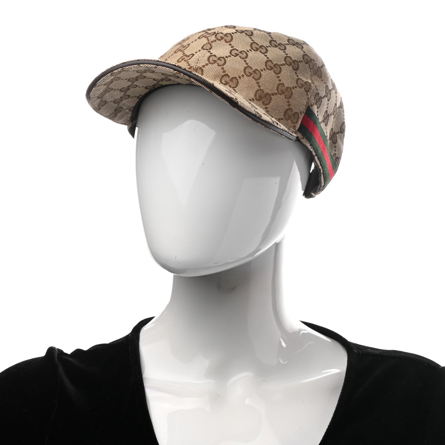 Gucci Monogram Web Baseball Hat L Beige Cocoa 2 of 8