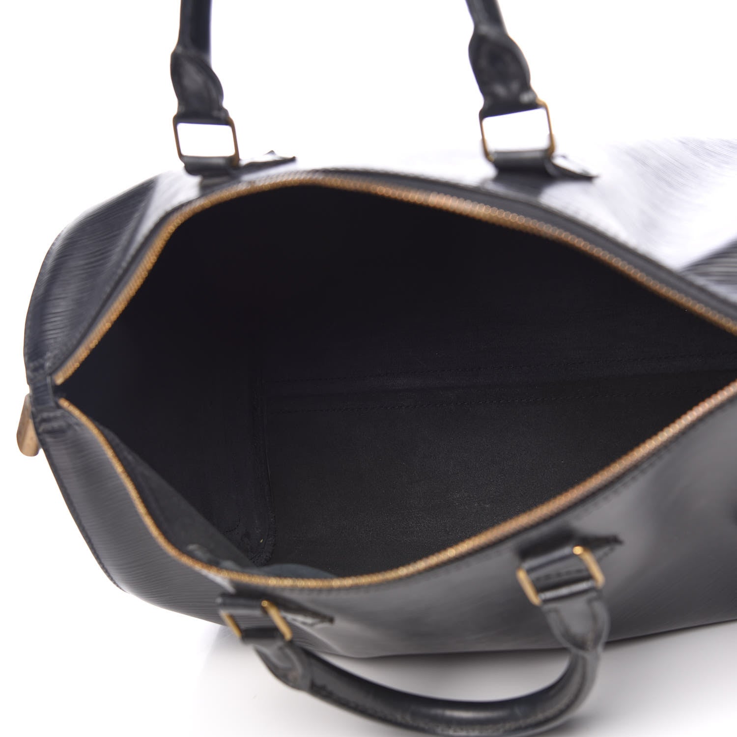 Louis Vuitton Epi Speedy 40 Black 5 of 11