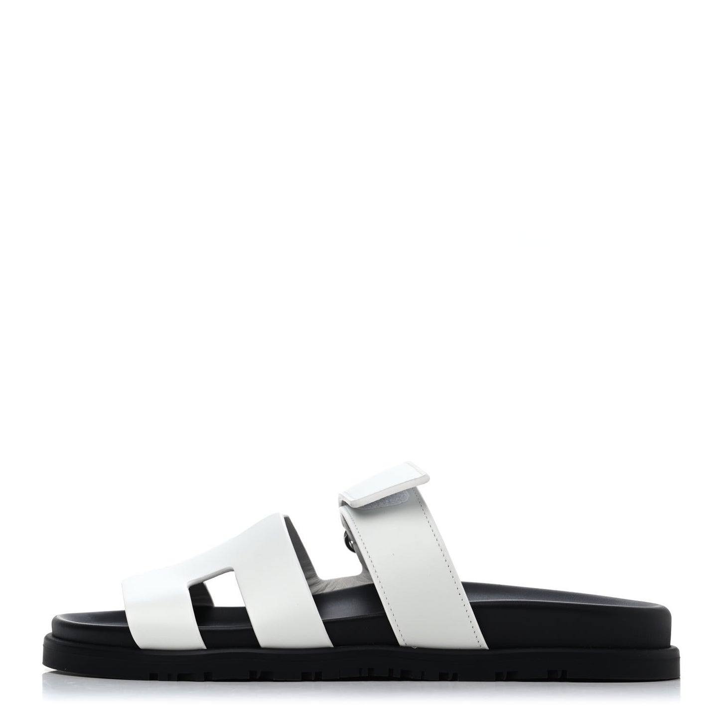 Calfskin Womens Chypre Sandals 38.5 White