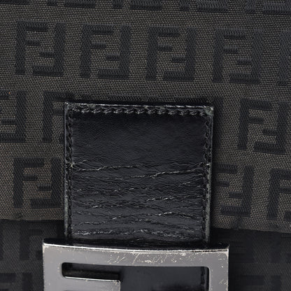 Fendi Zucchino Mama Baguette Black 15 of 17