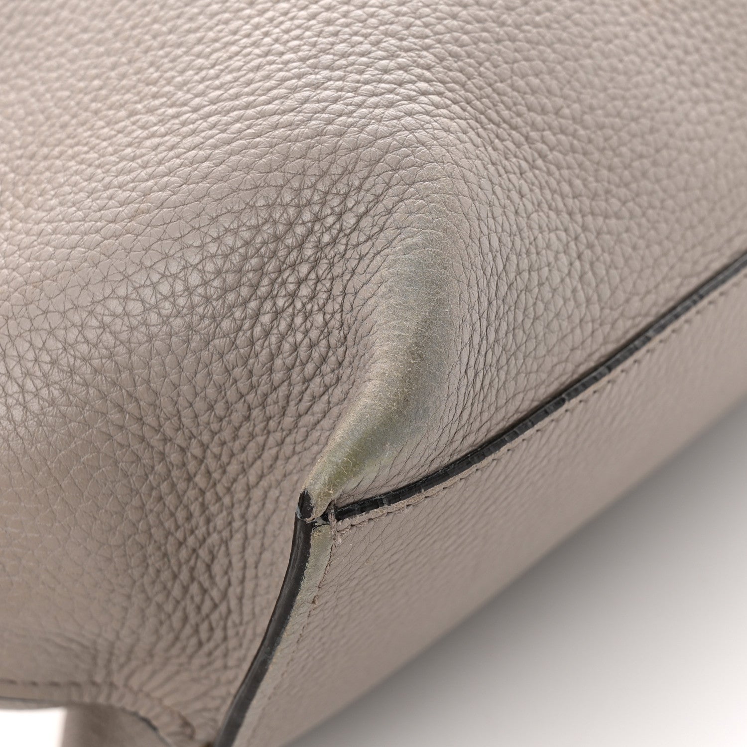 Gucci Cellarius Calfskin Large Bamboo Daily Top Handle Bag Storm Grey 13 of 18