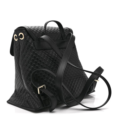Gucci Microguccissima Drawstring Backpack Black 3 of 11