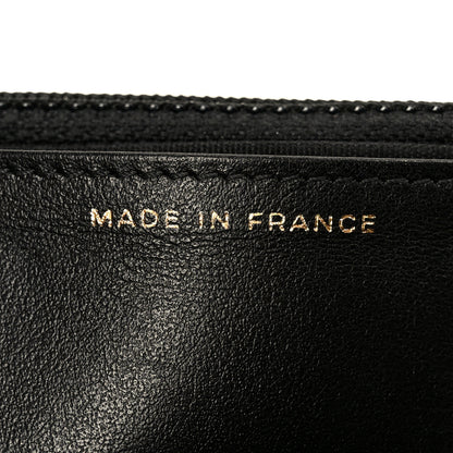 Chanel Caviar Quilted Boy Wallet On Chain WOC Black 7 of 12