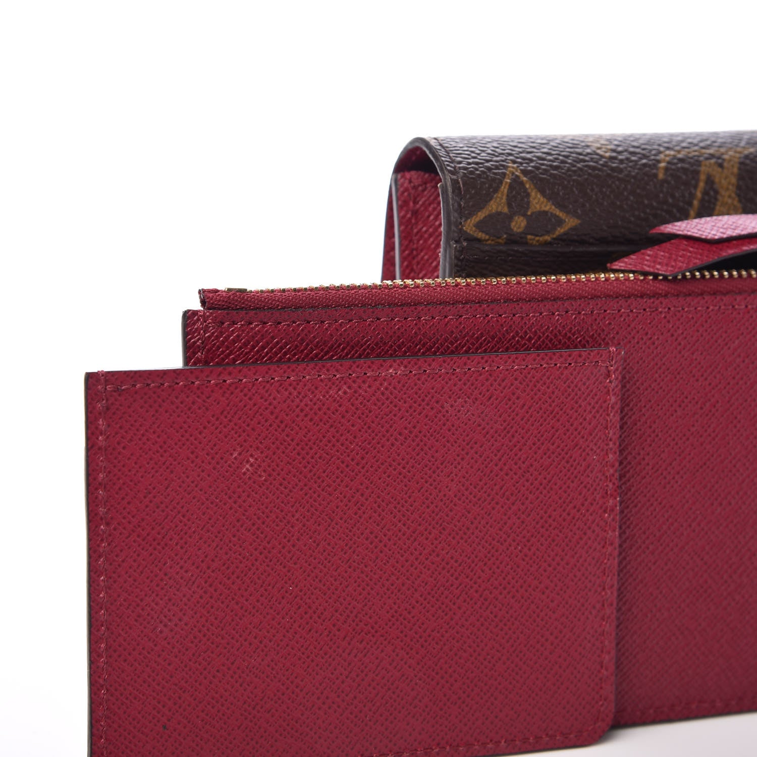 Louis Vuitton Monogram Jeanne Wallet Fuchsia 12 of 15