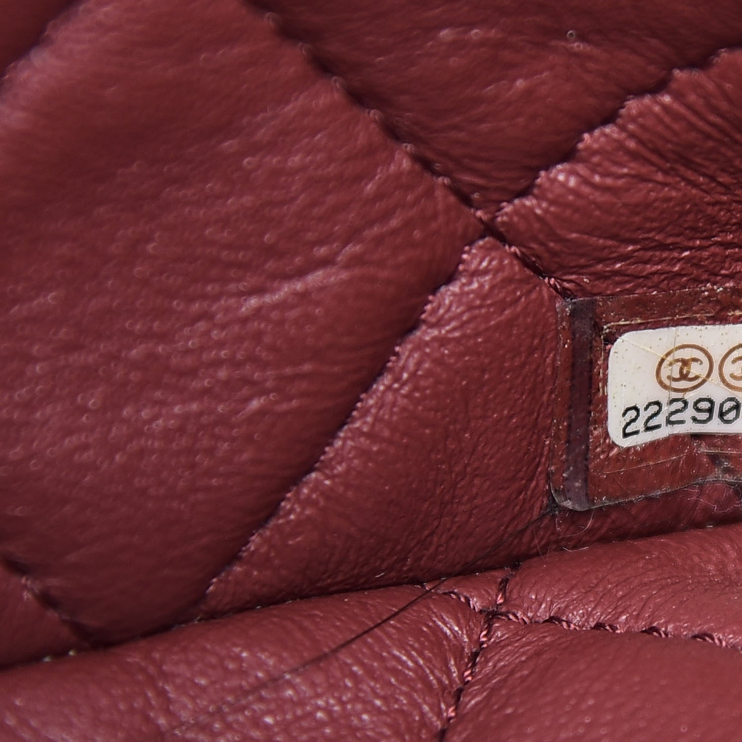 Chanel Calfskin Stitched Medium Urban Luxury Drawstring Backpack Dark Red 7 of 11