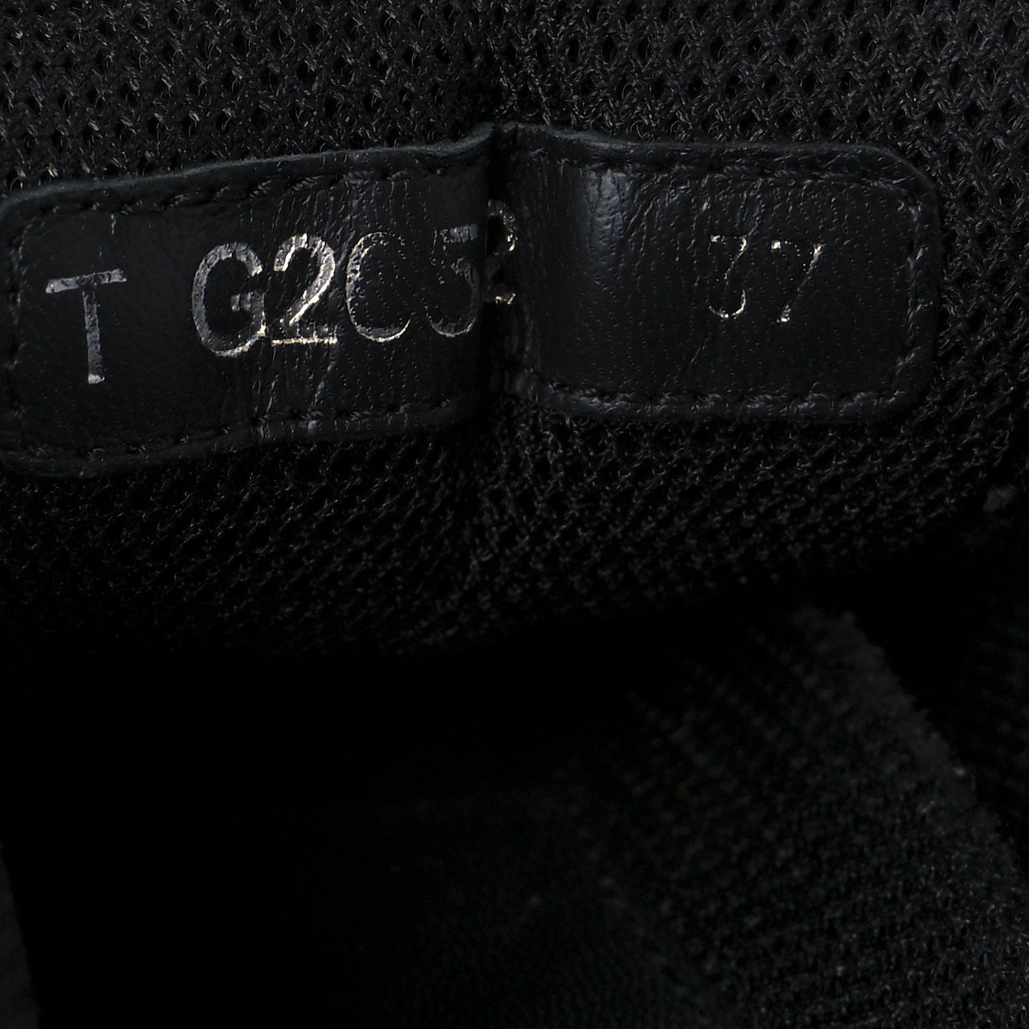 Chanel Tweed Suede Goatskin CC Sneakers 37 Black White 9 of 9