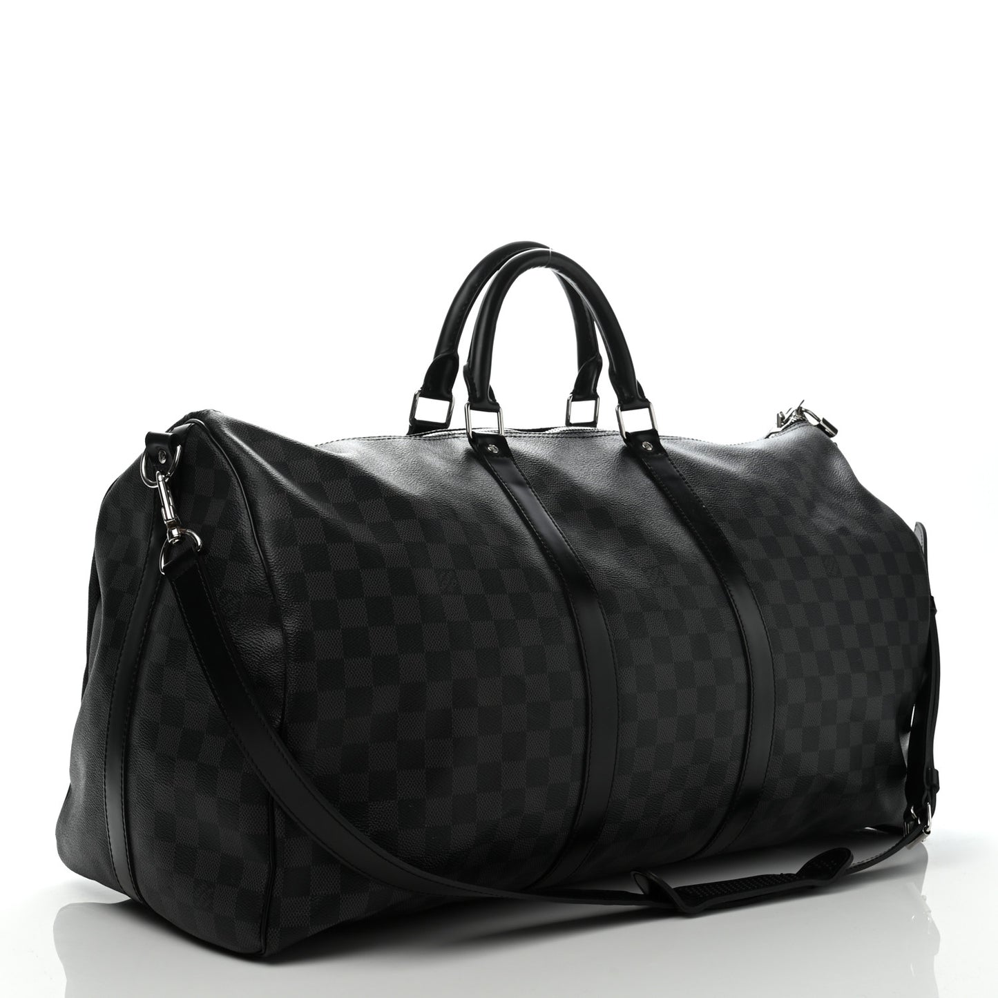 Damier Graphite Keepall Bandouliere 55
