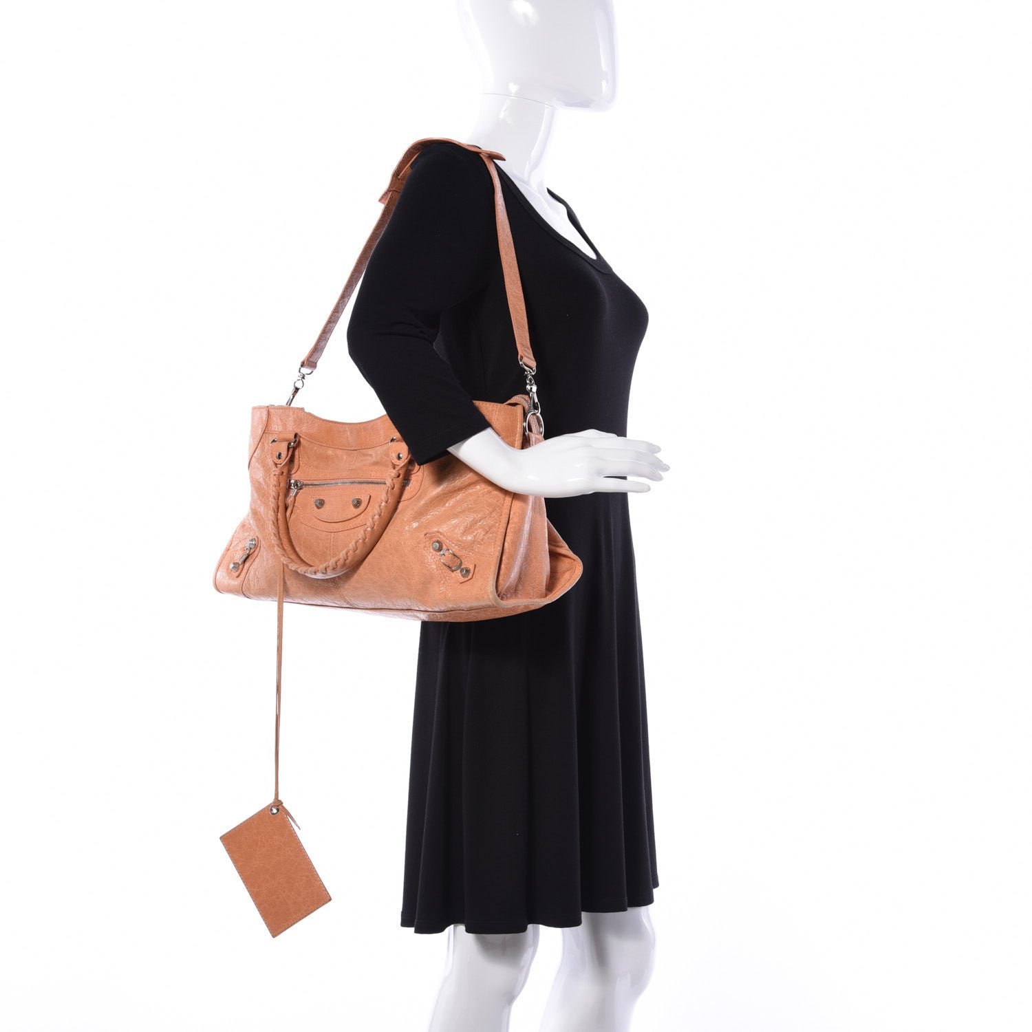 Balenciaga Agneau Giant 12 Silver Hardware Part Time Rose Blush 2 of 10