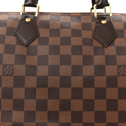 Louis Vuitton Damier Ebene Speedy 35 8 of 12