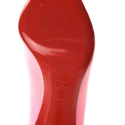 Christian Louboutin Patent Pigalle Follies 100 Pumps 38 Dolly 7 of 10