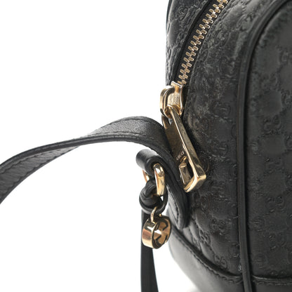 Gucci Microguccissima Mini Bree Messenger Bag Black 18 of 18