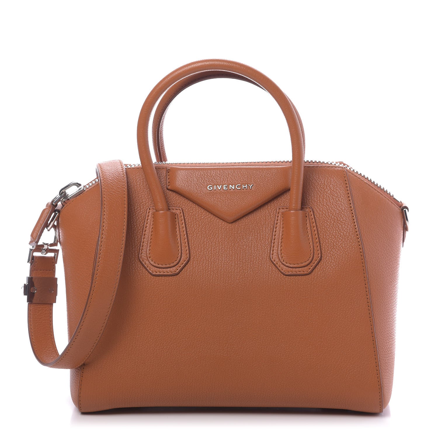 Givenchy Sugar Goatskin Small Antigona Orange 1 of 12