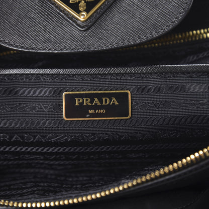 Prada Saffiano Tessuto Nylon Tote Black 5 of 11