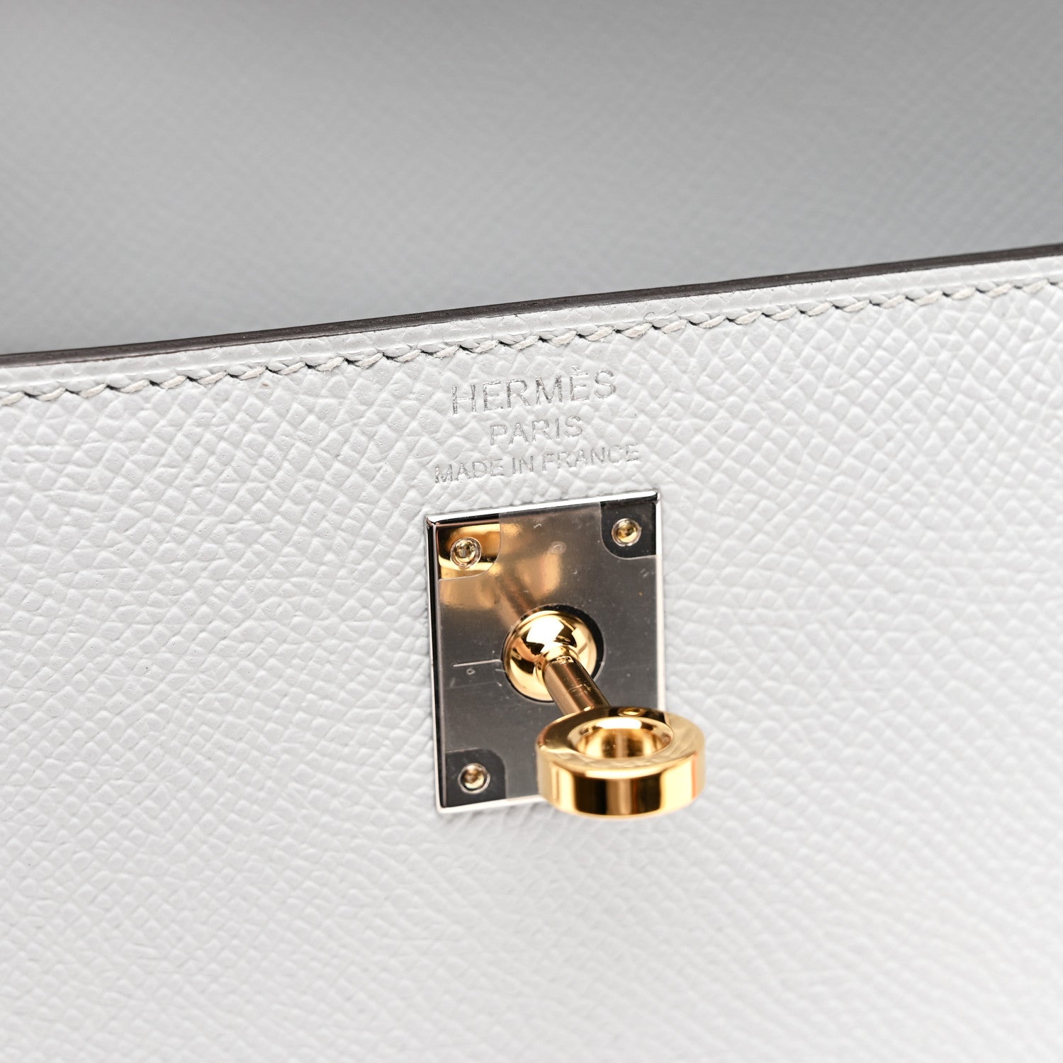 Hermes Epsom Kelly Sellier 25 Gris Platine 6 of 11