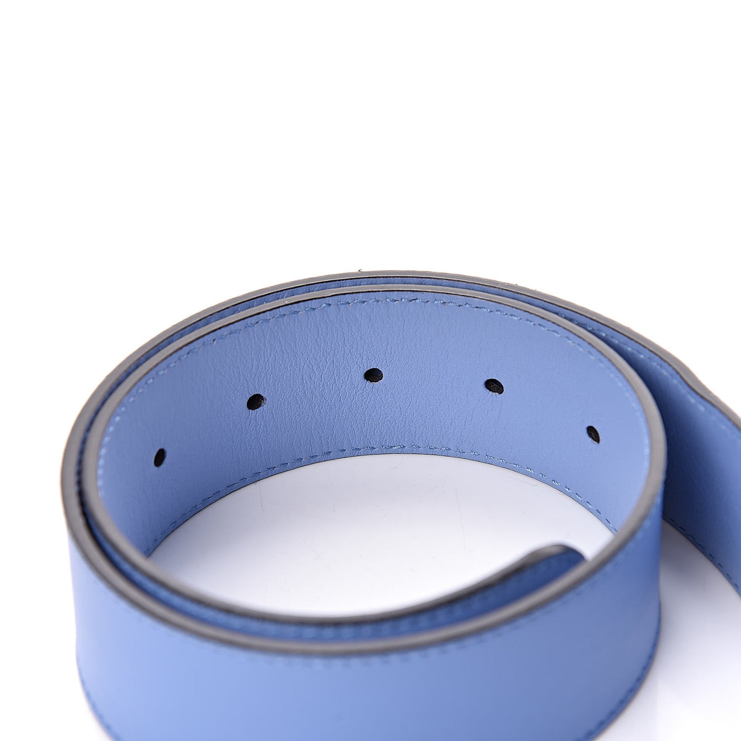 Calfskin Double G 40mm Belt 90 36 Clear Sky Blue