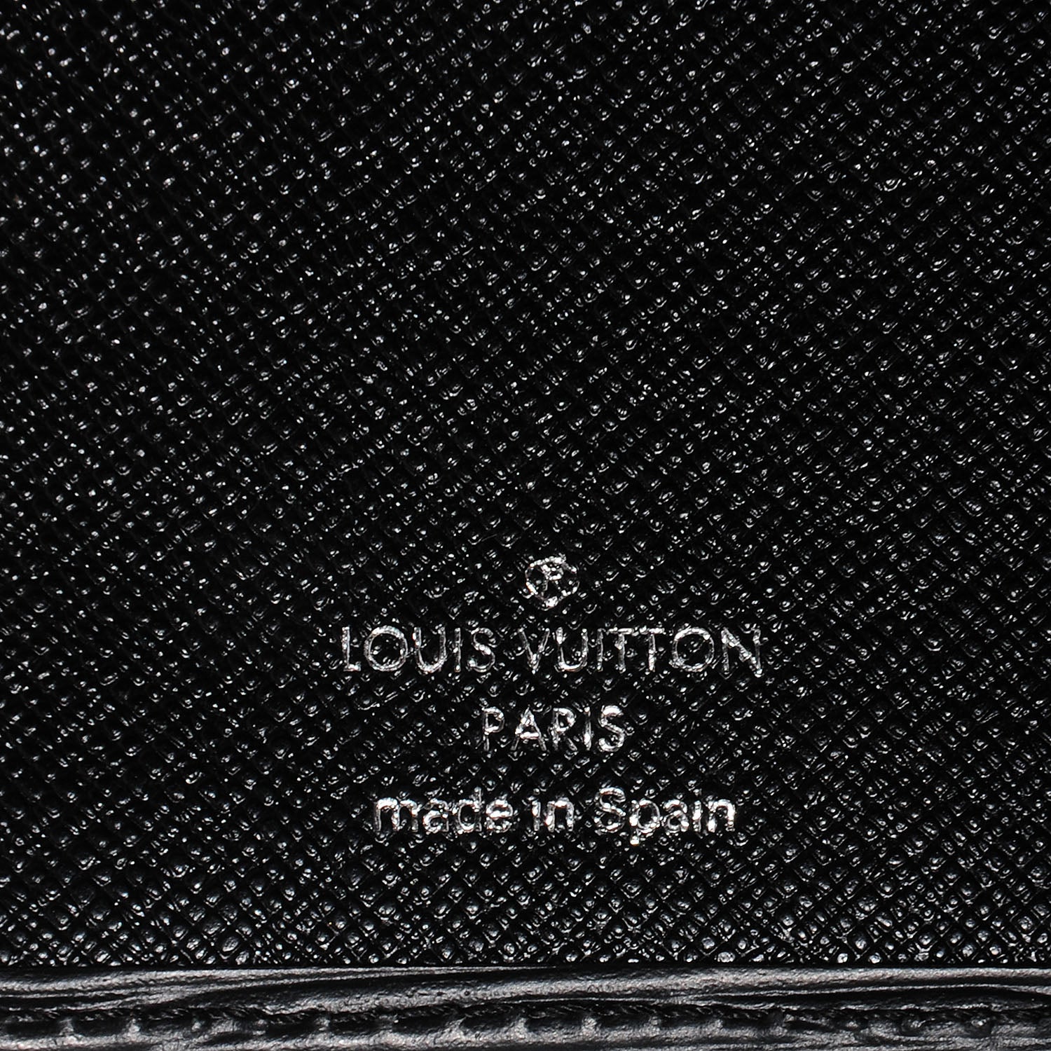 Louis Vuitton Epi Pocket Agenda Cover Black 4 of 7