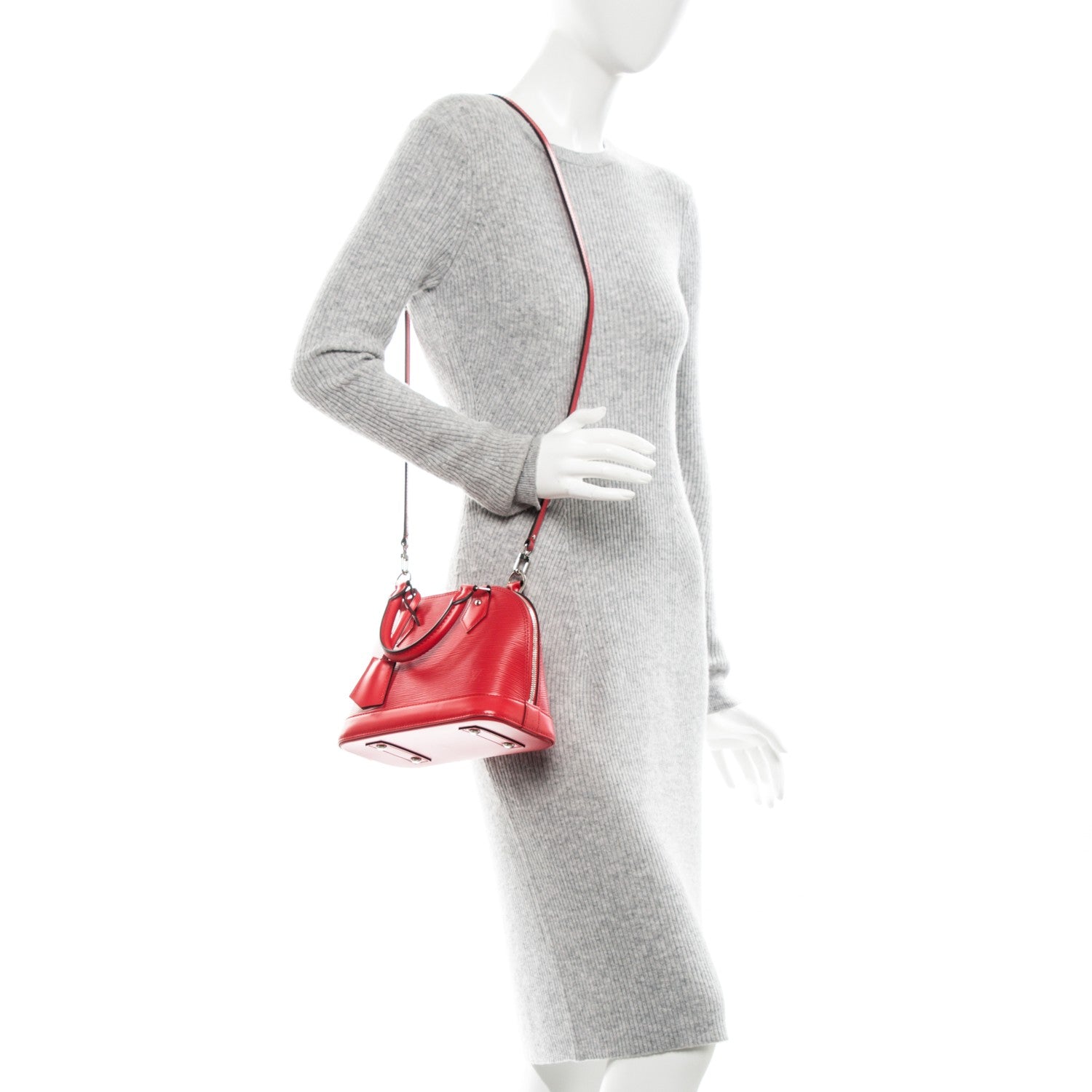 Louis Vuitton Epi Alma BB Coquelicot 2 of 6