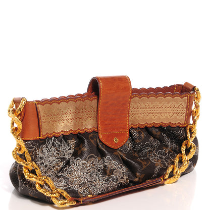 Louis Vuitton Monogram Dentelle Kirsten Silver 3 of 7