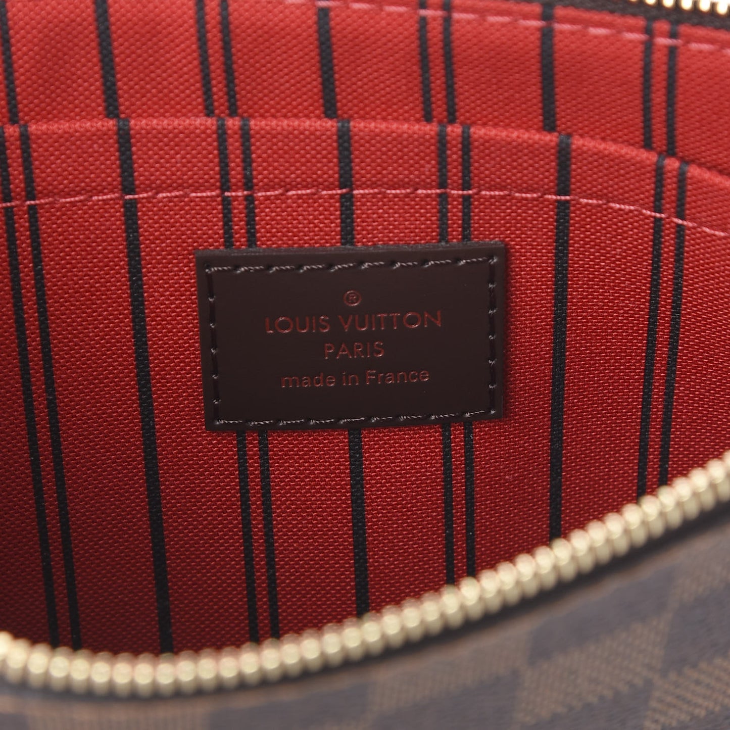 Damier Ebene Neverfull MM GM Pochette