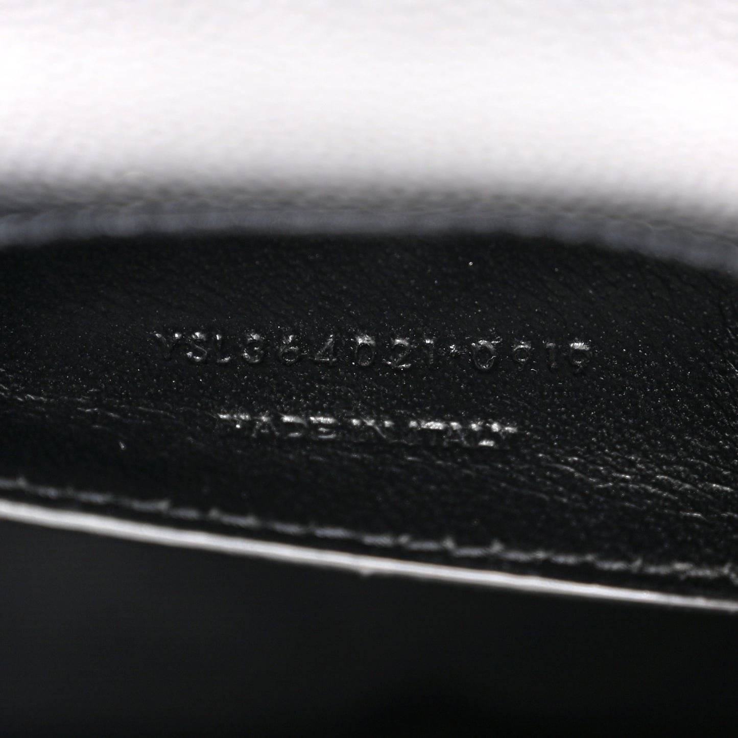 Grain De Poudre Medium Classic Monogram Kate Satchel Black