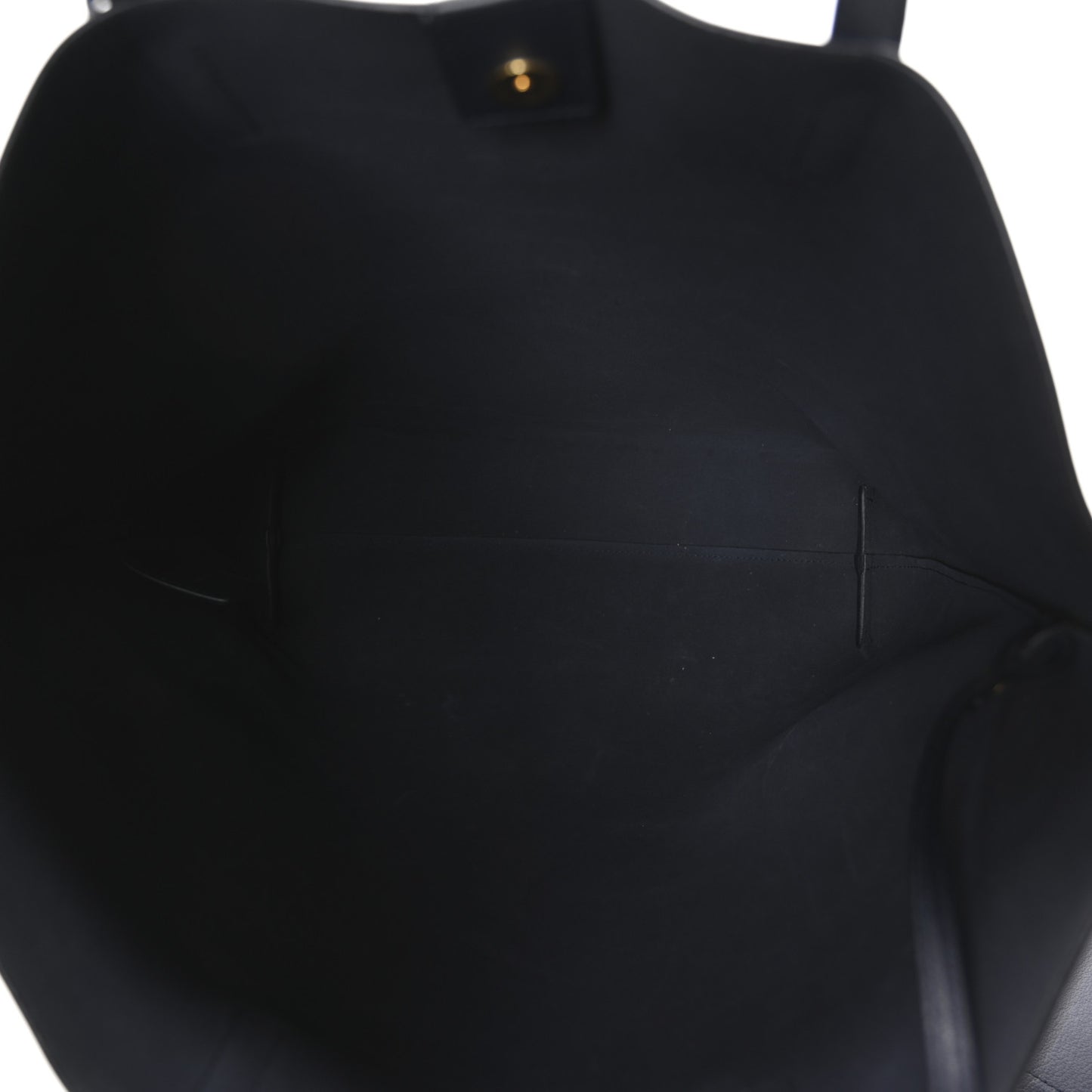 Calfskin Medium Shopping Tote Deep Marine
