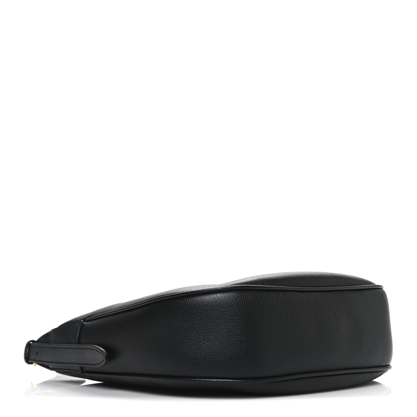Supple Calfskin Cuir Triomphe Small Heloise Shoulder Bag Black
