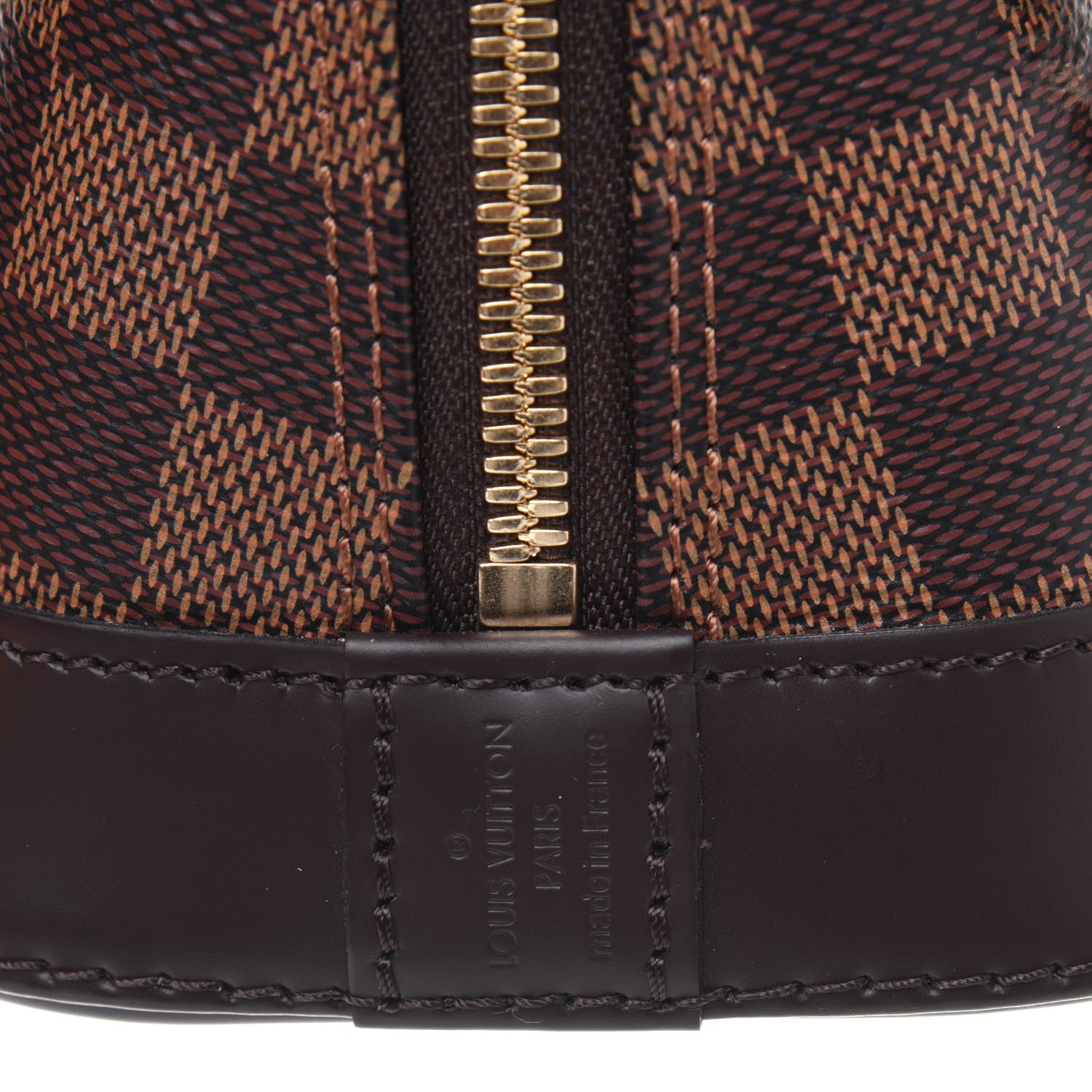 Louis Vuitton Damier Ebene Alma BB 7 of 13