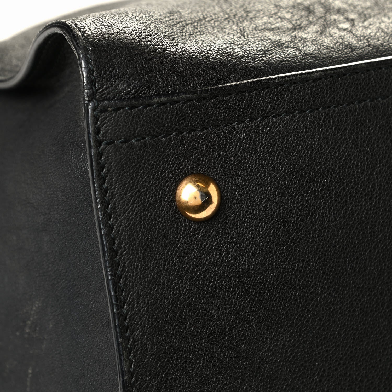 Saint Laurent Sheepskin Large Cabas ChYc Black 5 of 7