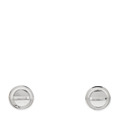 Cartier 18K White Gold LOVE Earrings 1 of 5
