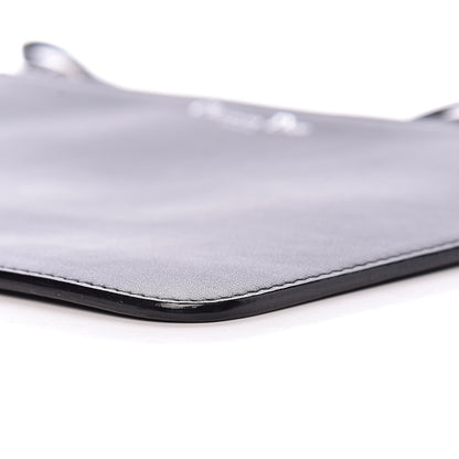 Christian Dior Calfskin Diorissimo Pouch Black 9 of 11
