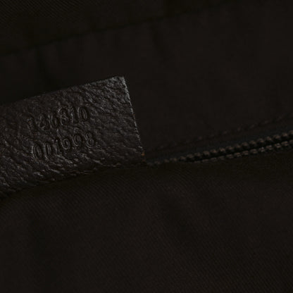 Gucci GG Monogram Web Large Collapsible Carry On Duffle Beige Brown 7 of 13