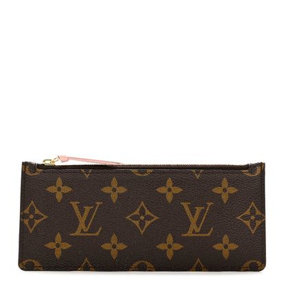 Louis Vuitton Monogram Josephine Wallet Zippered Insert Rose Ballerine 1 of 5
