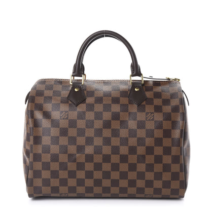 Louis Vuitton Damier Ebene Speedy 30 1 of 11