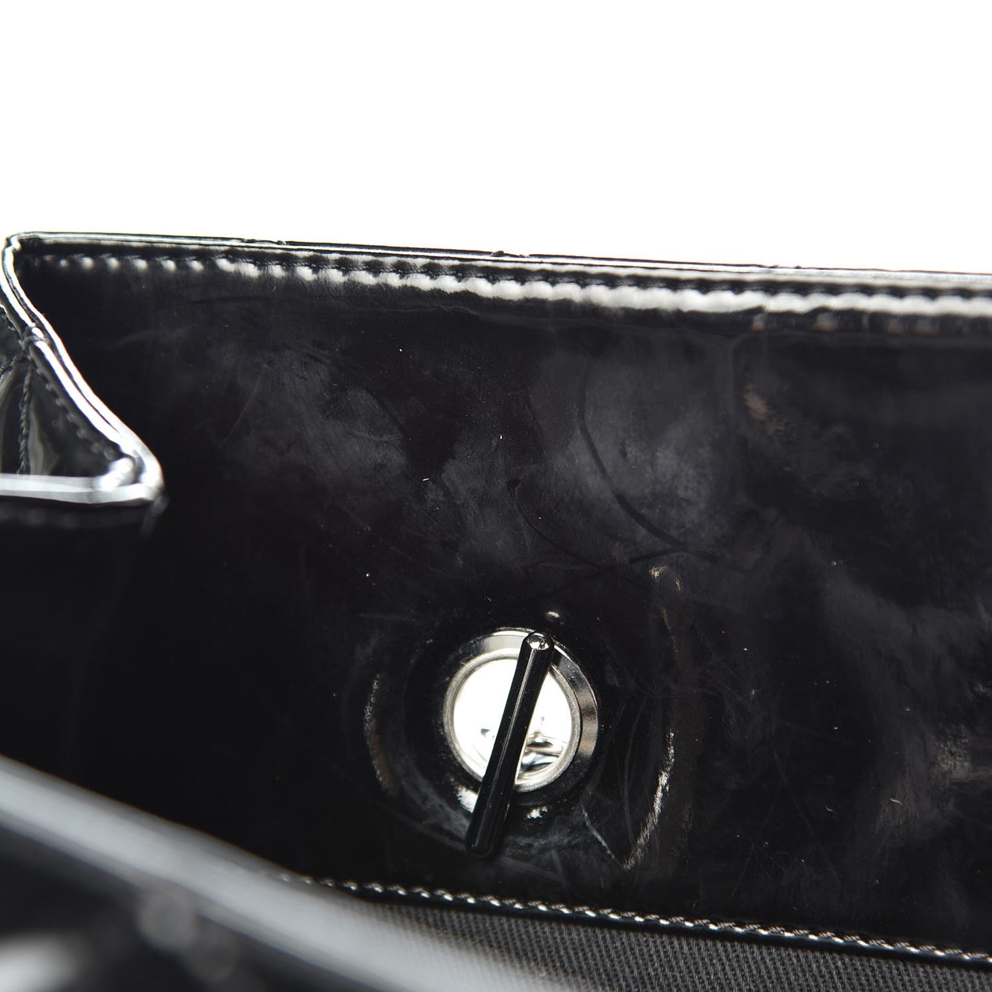 Vinyl Quilted In The Business North South Tote Black