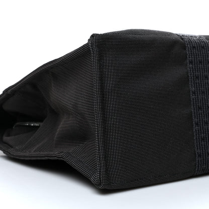 Hermes Canvas Herline Tote GM Grey 7 of 8