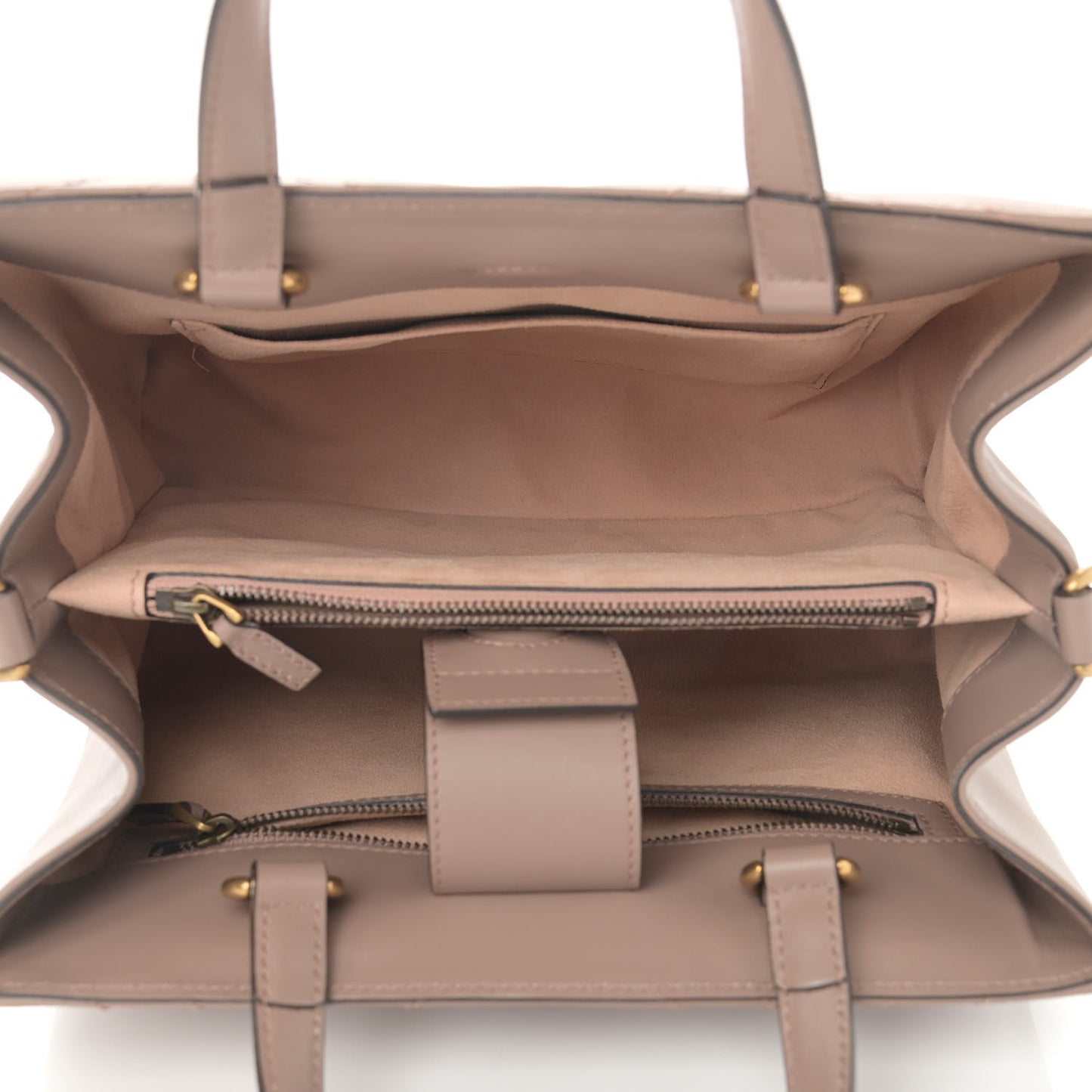 Calfskin Matelasse Small GG Marmont Tote Porcelain Rose