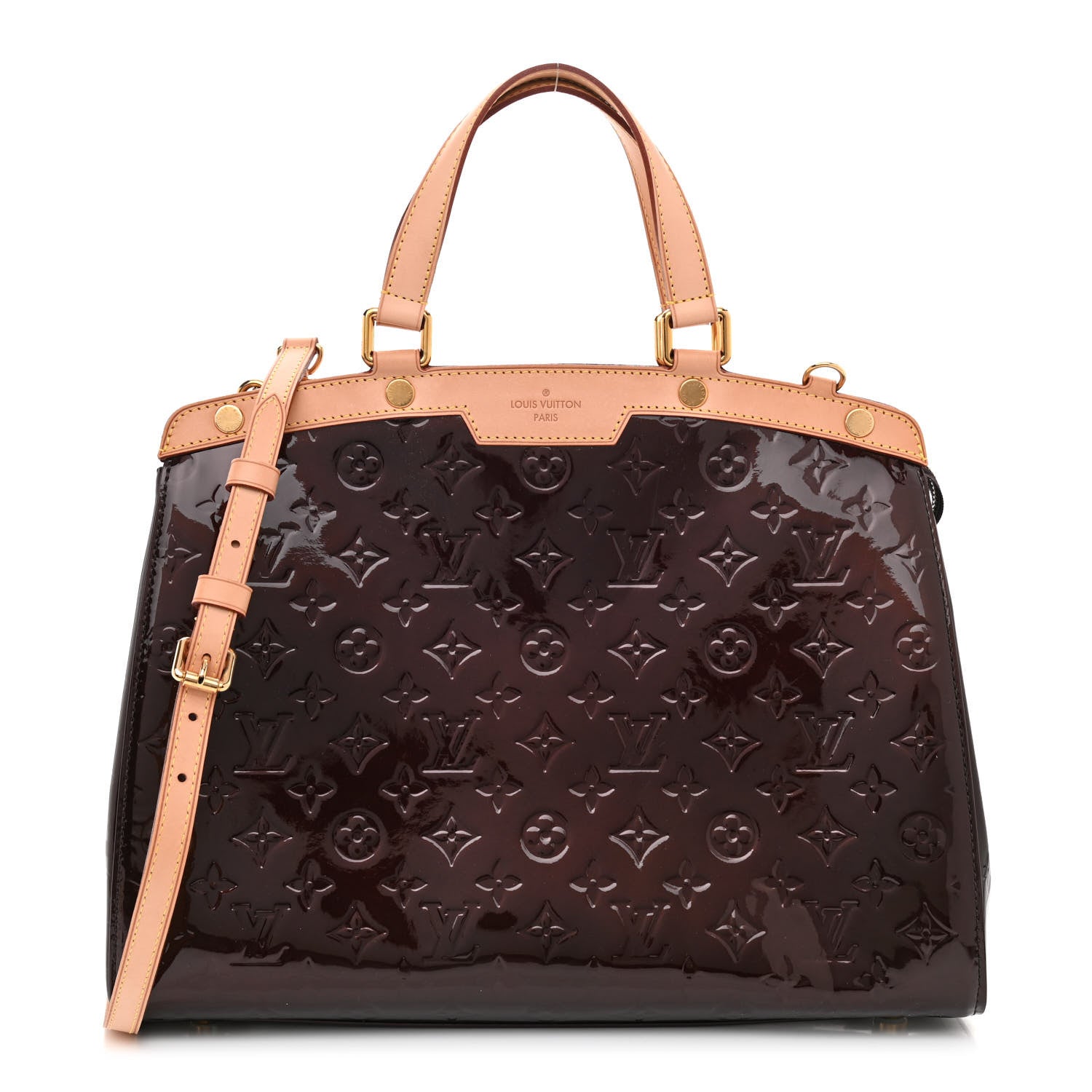 Louis Vuitton Vernis Brea GM Amarante 1 of 8