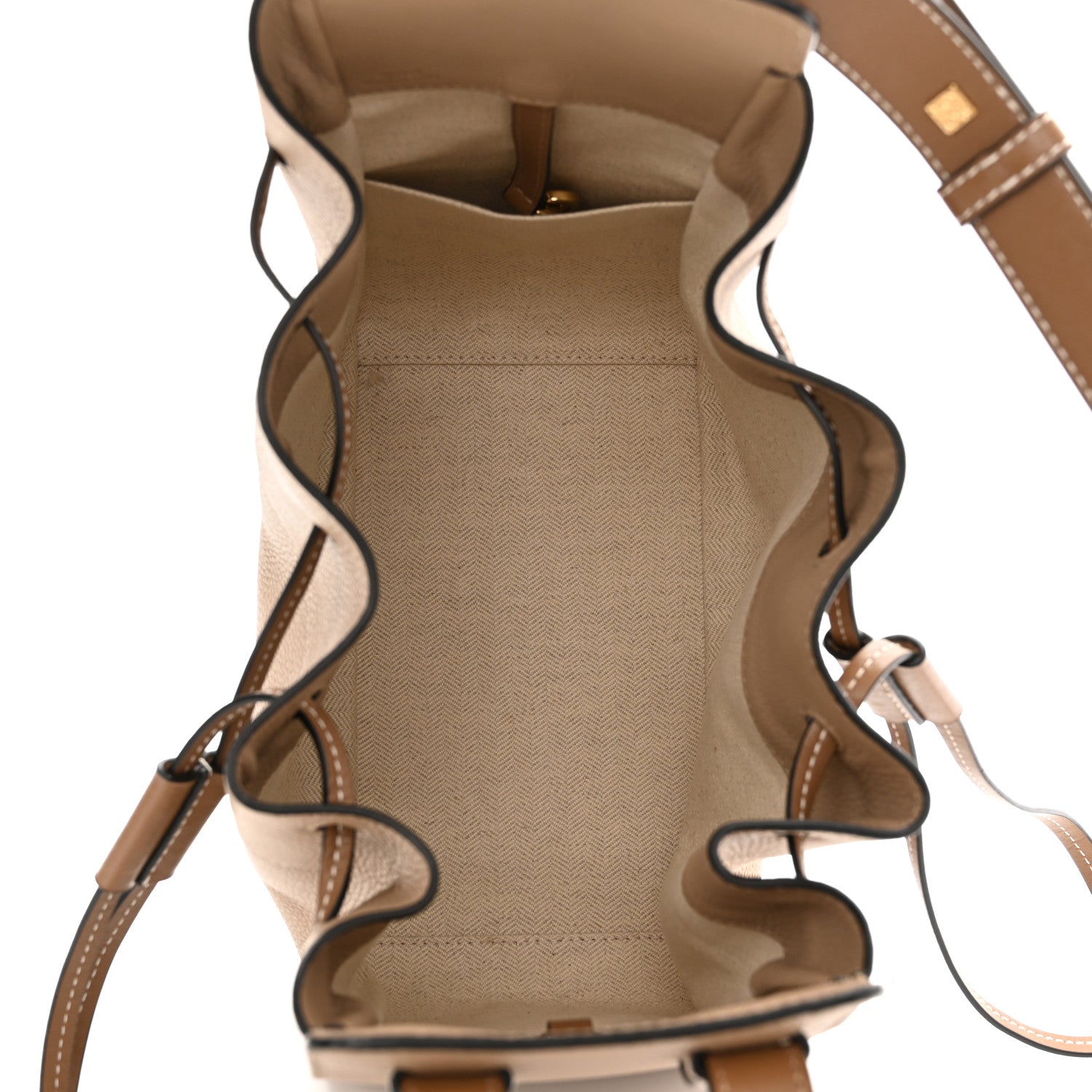 Loewe Calfskin Mini Hammock Shoulder Bag Sand Mink 4 of 12