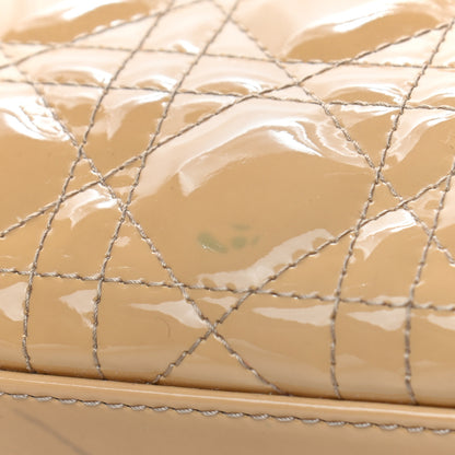 Christian Dior Patent Cannage Large Lady Dior Beige 10 of 10