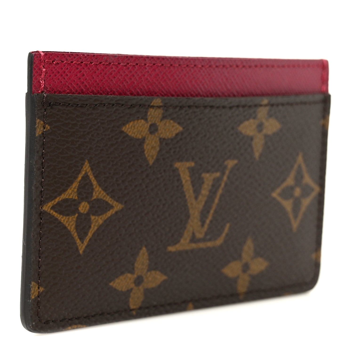 Louis Vuitton Monogram Card Holder Fuchsia 3 of 8