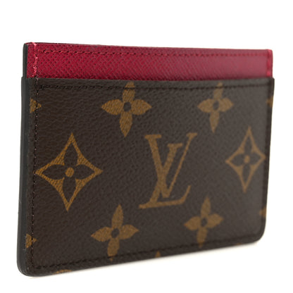 Louis Vuitton Monogram Card Holder Fuchsia 3 of 8
