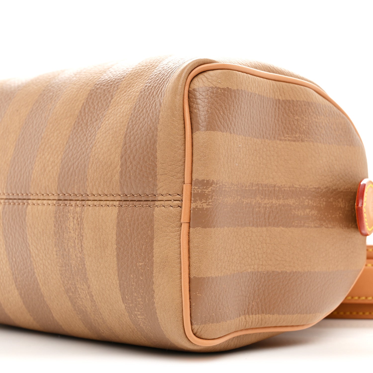 Louis Vuitton Calfskin Washed Stripes Speedy P9 Bandouliere 20 Camel 13 of 14