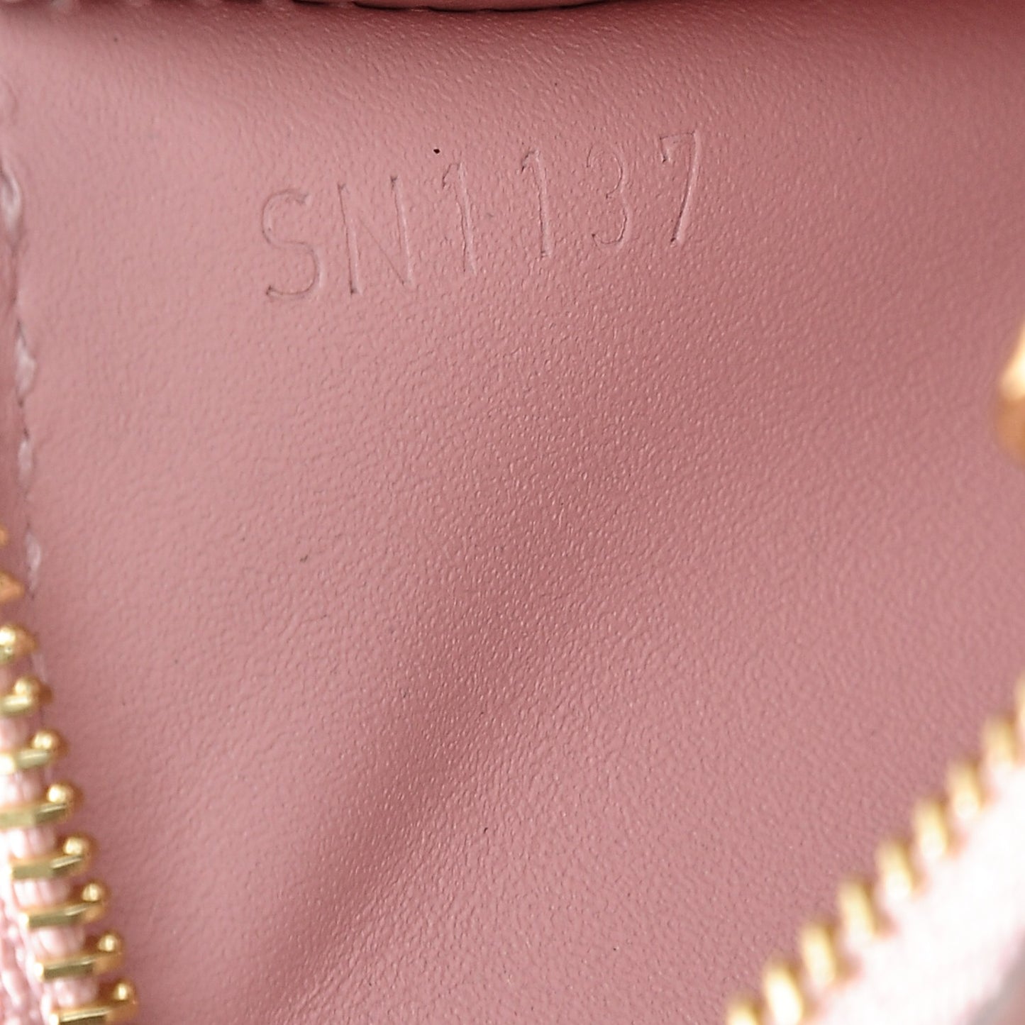 Vernis Key Pouch Rose Ballerine