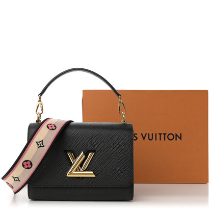 Louis Vuitton Epi Twist Top Handle Shoulder Bag MM Black 12 of 12