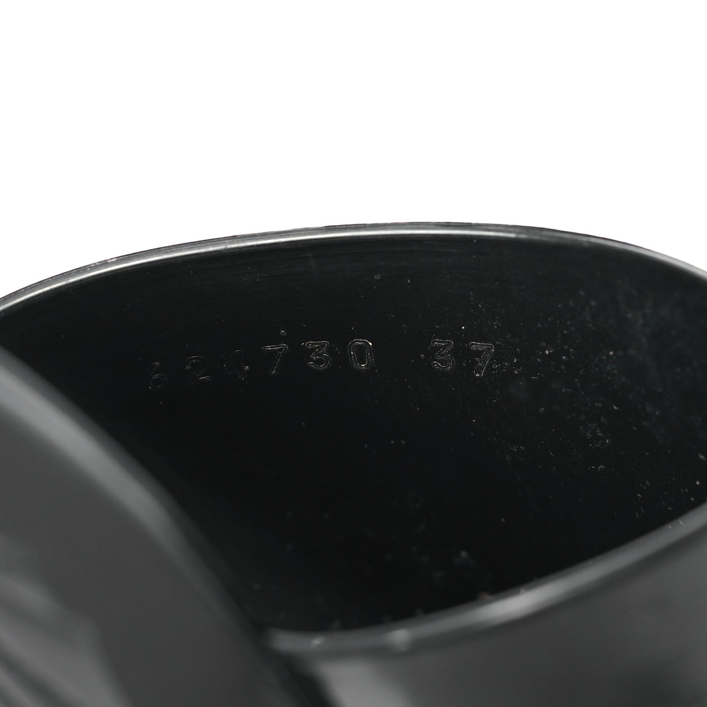 Rubber Gucci Logo Womens Platform 20/60mm Slide Sandals 37 Black