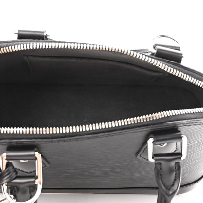 Louis Vuitton Epi Alma BB Black 5 of 9