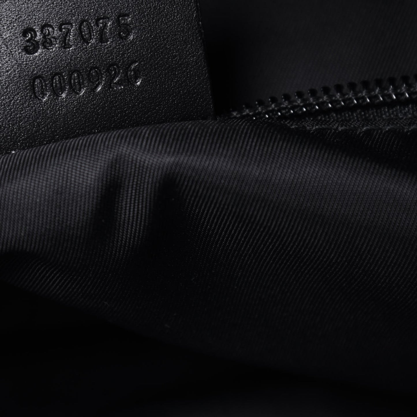 Techno Canvas Web Single Buckle Backpack Black