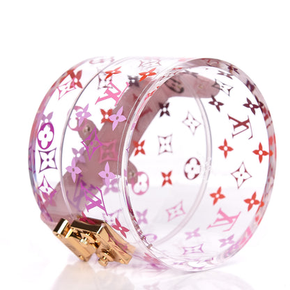 Louis Vuitton Transparent Plexiglass Box Scott Pink 4 of 8