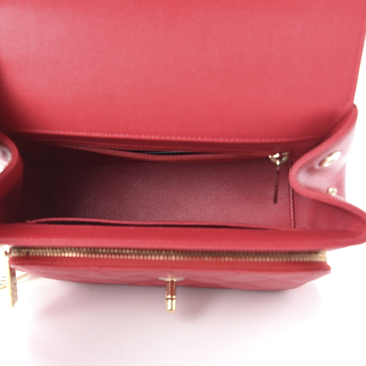 Caviar Quilted Medium Business Affinity Flap Pink