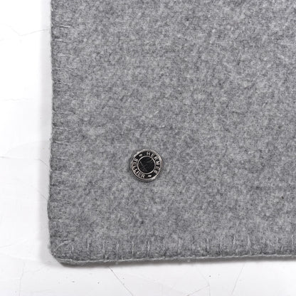 Hermes Wool Cashmere Avoine Blanket Craie Gris 2 of 4